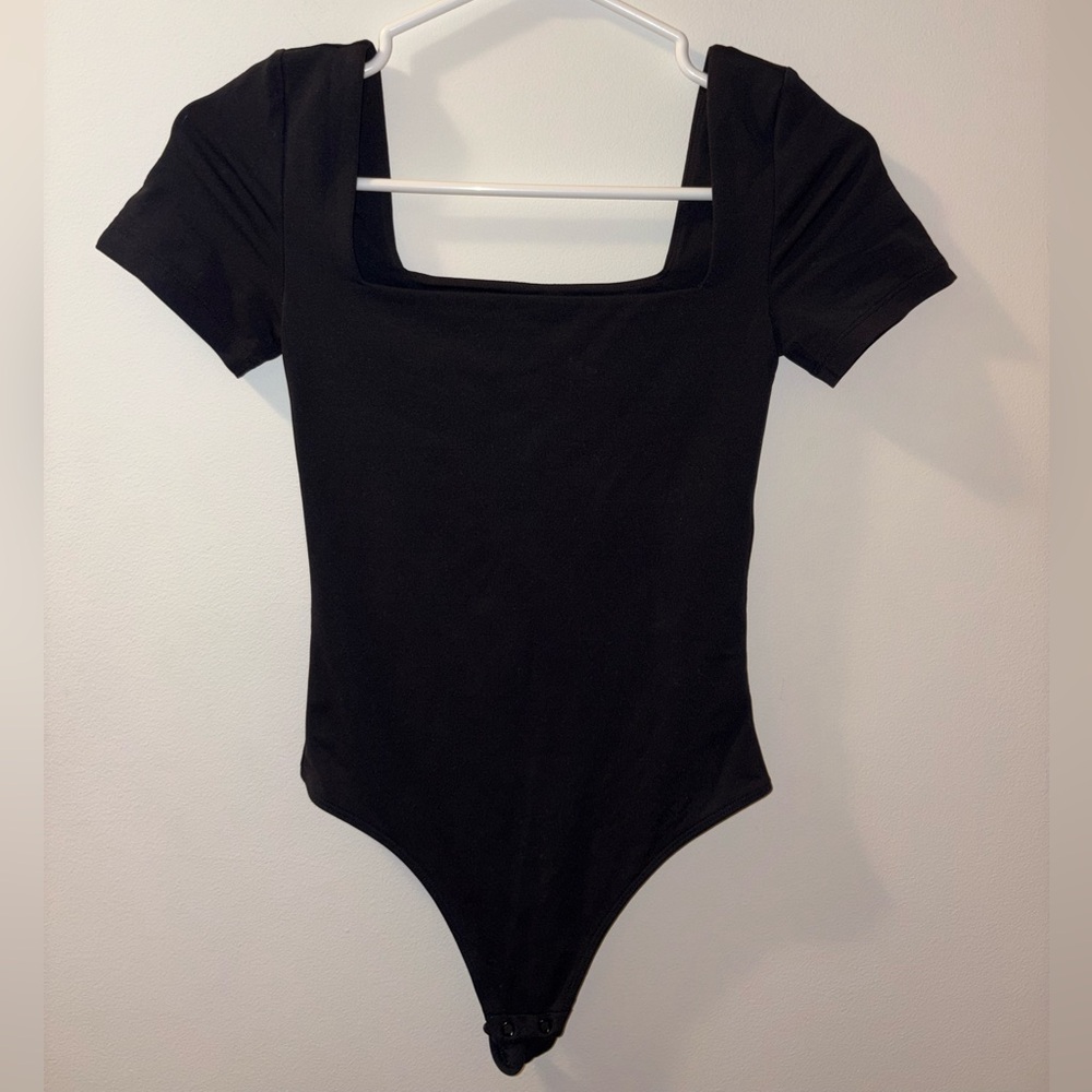 Aritzia Contour Black Bodysuit